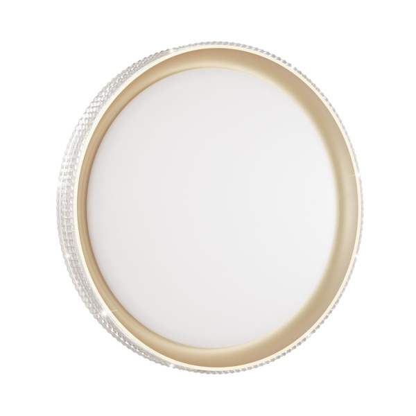 Св-к пластик/белый/золотистый LED 48Вт 3000-6000К D395 IP43 пульт ДУ SHINY SONEX