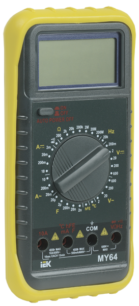 Мультиметр цифровой PROFESSIONAL MY64 IEK