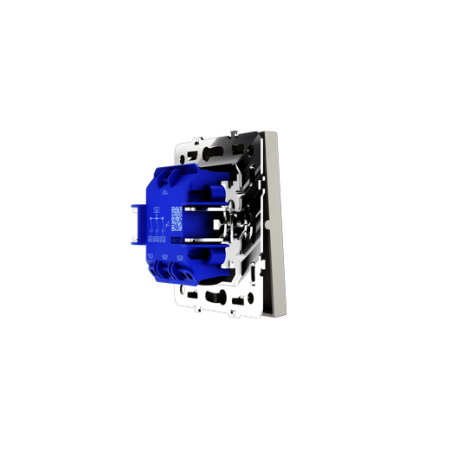 Выключатель встраиваемый Voltum S70 трехклавишный 10А, (шелк)