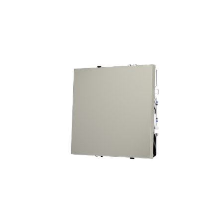 Проходной переключатель встраиваемый Voltum S70 одноклавишный 10А, (шелк)