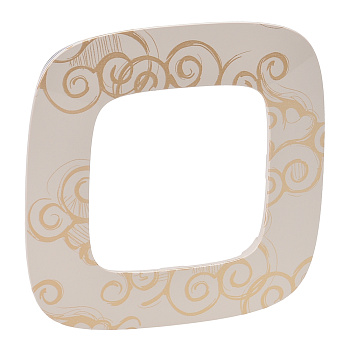 Valena Allure Рамка горизонтальная 1-м . нарцисс золото IP20 Legrand