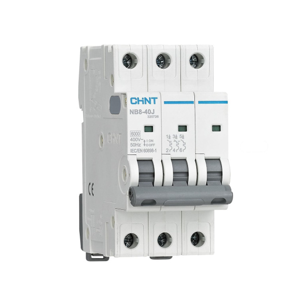 Выключатель автоматический ВА МОД NB8-40J 3П 40А 6кА B CHINT