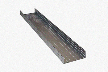Лоток перфорированный ЛМ 150х50х3000 УХЛ1, оцинкованный лист S0,7
