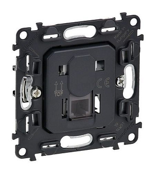 Valena INMATIC Механизм розетки без лицевой панели СУ 1xRJ11 без лицевой панели . серый IP20 Legrand