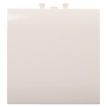 Вывод кабеля модульный "Avanti", "Ванильная дымка", 2 модуля DKC