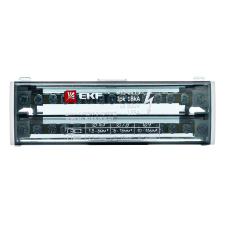 Шина нулевая в корпусе (2х15) PROxima EKF