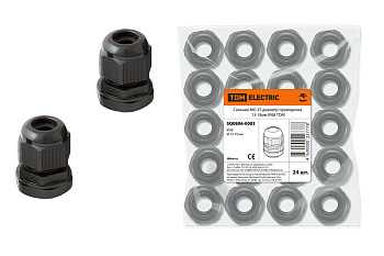 Сальник MG 25 диаметр проводника 13-18мм IP68 TDM Сальник MG 25 диаметр проводника 13-18мм IP68 TDM
