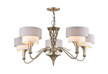 Люстра 5*E14 40Вт Серебро Антик IP20 Lillian H311-05-G Maytoni