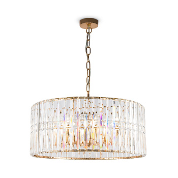 Подвесной светильник 8*E14 60Вт Золото IP20 Facet MOD094PL-08G Maytoni