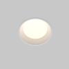 Встраиваемый светильник LED 12Вт Белый IP44 Downlight DL055-12W3-4-6K-W Technical Maytoni