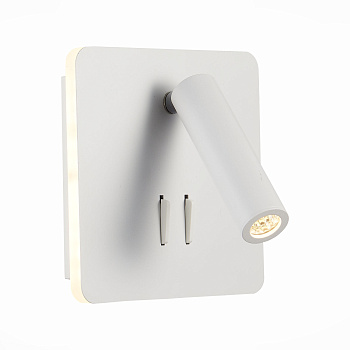 Светильник настенный Белый LED 1*9Вт 3000К 624Lm Ra>80 IP20 L-xW140xH140 170-240В SL1586.531.01 ST LUCE