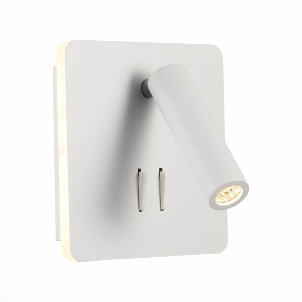 Светильник настенный Белый LED 1*9Вт 3000К 624Lm Ra>80 IP20 L-xW140xH140 170-240В SL1586.531.01 ST LUCE Светильник настенный Белый LED 1*9Вт 3000К 624Lm Ra>80 IP20 L-xW140xH140 170-240В SL1586.531.01 ST LUCE