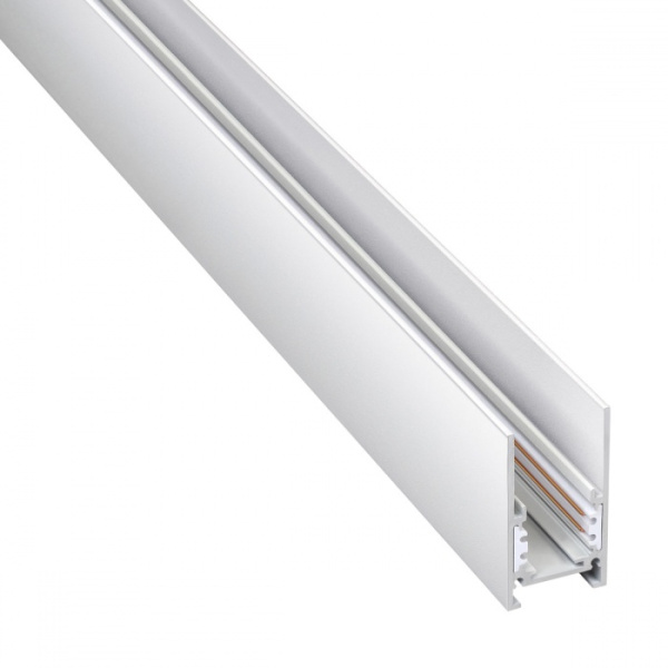 Низковольтный шинопровод 2м (токопровод и заглушки в комплекте) IP20 48V FLUM белый NOVOTECH