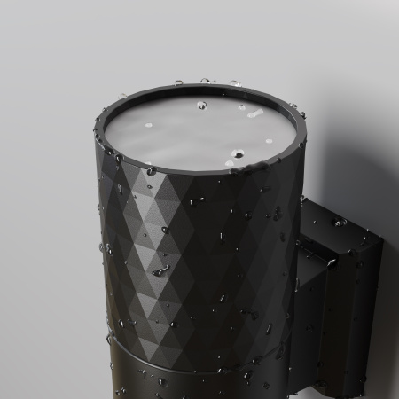 Настенный светильник (бра) 50Вт Черный IP54 Bowery O583WL-01B Outdoor Maytoni