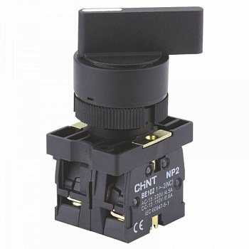 Переключатель NP2-EJ33, 3 положения фиксацией, 2НО, IP40 (R) CHINT
