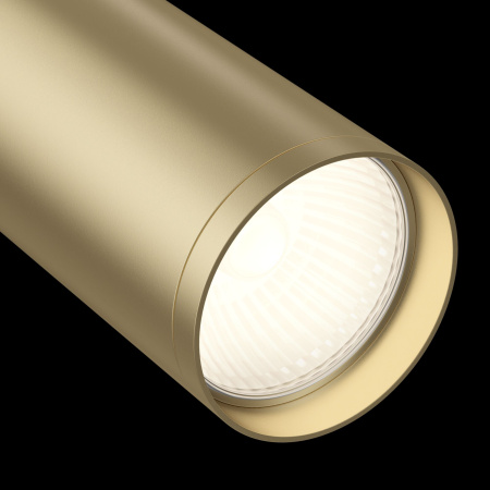 Светильник трековый 1*GU10 10Вт Белый и Матовое золото IP20 Focus S TR020-1-GU10-WMG Technical