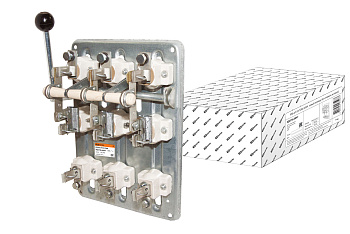 Рубильник РПБ-6/Л У3 TDM (630А, левый привод, без плавких вставок)