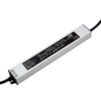 Donel, блок питания для светодиодной ленты 60Вт,DC24В,2.5А, IP67, 222x30x20мм,серия:DN8HF