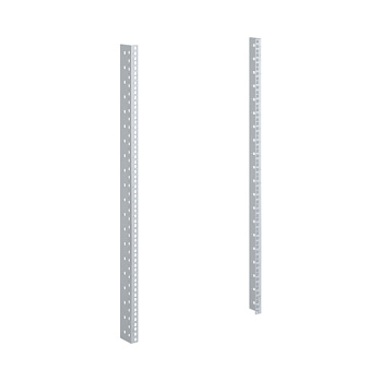 Вертикальные монтажные профили 20U, "L" для 19" IT-корпусов ДКС серии STI/CQE, 2шт DKC