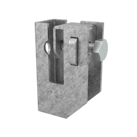 Скоба-держатель полосы с болтом DKC