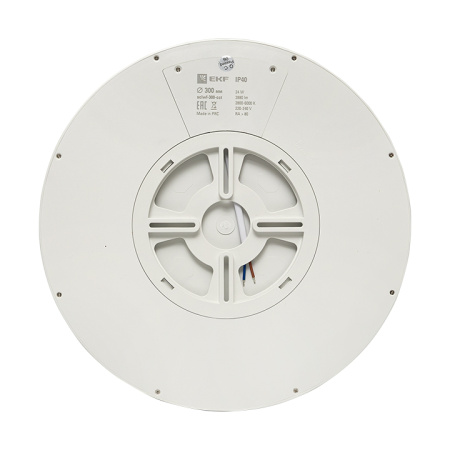 Умный потолочный светильник 300 мм 24W Connect EKF