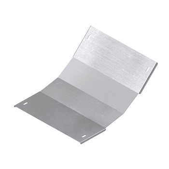 Крышка на угол вертикальный внутренний 45 градусов, 100х300 R300, цинк-ламельная DKC