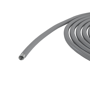 Металлорукав DN 20мм в гладкой EVA изоляции, Dвн 20,5 мм, Dнар 27,0, 50 м, цвет серый DKC