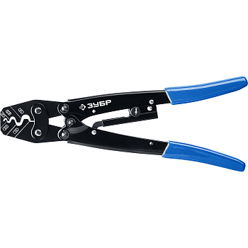 ПКУ-16 пресс-клещи усиленные для медных наконечников и гильз 1,5 - 16 мм.кв, Профессионал ЗУБР