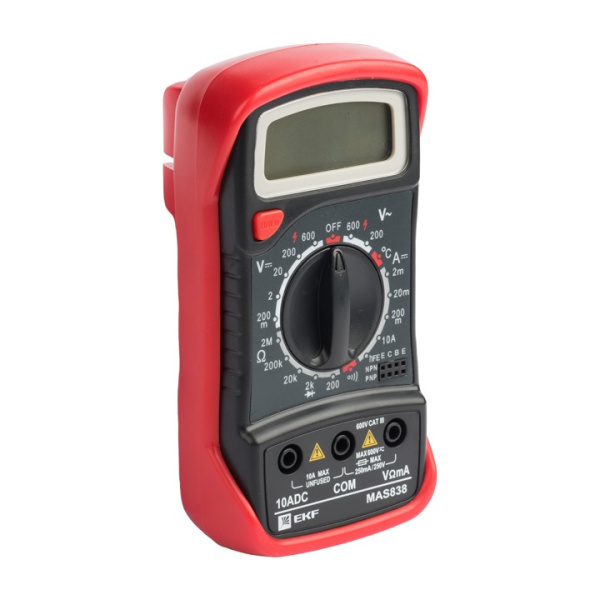 Мультиметр цифровой MAS838 Expert EKF