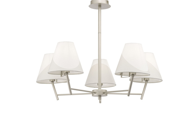 Люстра 5*E14 40Вт Серебро IP20 Vanessa FR5084PL-05G Freya