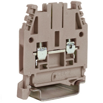 CBC.2GR(Ex), проходной зажим серый 2,5 кв.мм DKC