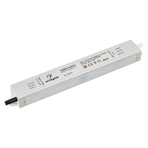 Блок питания ARPV-24040-D 24V, 1.7A, 40W IP67 Arlight