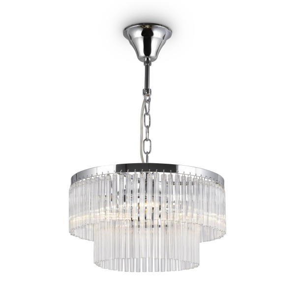 Подвесной светильник 4*E14 40Вт Хром IP20 Colonne MOD093PL-04CH Maytoni