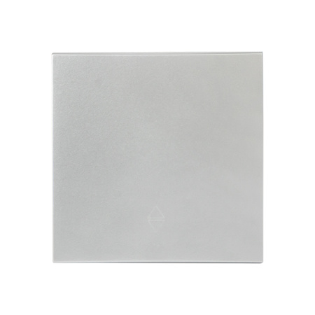 Валенсия Лицевая панель выключателя 1-кл, 10А сталь EKF