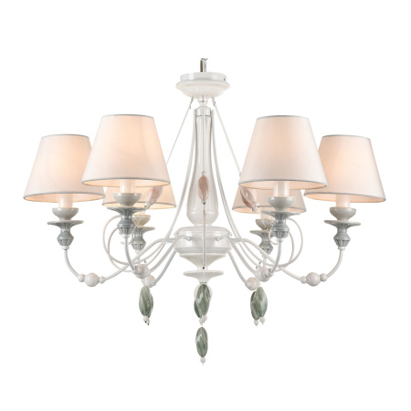 Люстра 6*E14 40Вт Жемчужный белый IP20 Adelia ARM540-06-W Maytoni