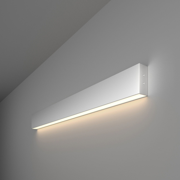 Линейный светодиодный накладной односторонний светильник 15Вт 4200К серебро матовое IP20 (a041490) Elektrostandard Pro