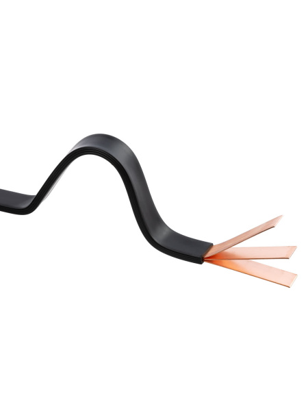 Шина медная гибкая изолированная ШМГ 3х(32х1), 2м, TDM