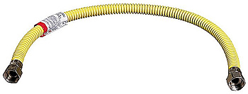 Подводка-сильфон для газа, нержавеющая сталь, г/г 1/2" - 2м ЗУБР