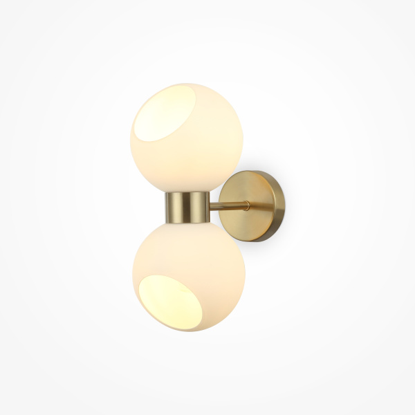 Настенный светильник (бра) 2*E27 60Вт Латунь IP20 Bony FR5394WL-02BS Freya