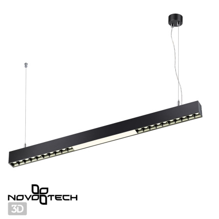 Св-к накл./подвесной св/д IP20 LED 4000K 30W 220V ITER черный B NOVOTECH