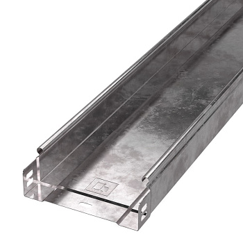 Лоток неперфорированный Стандарт 150х50х3000 (1,0 мм) (6 м/уп) Промрукав