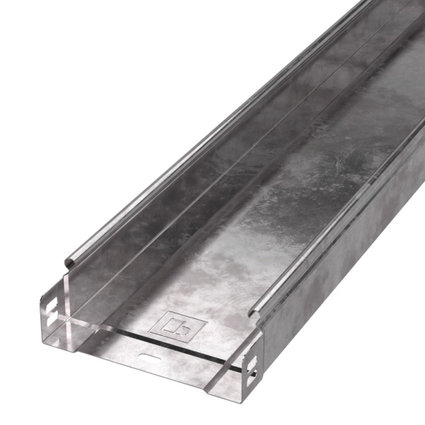 Лоток неперфорированный Стандарт 150х50х3000 (1,0 мм) (6 м/уп) Промрукав