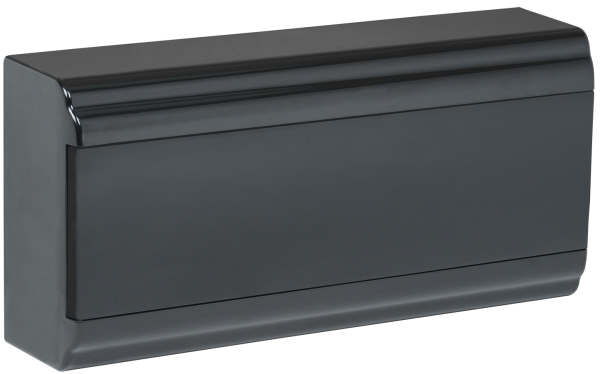 Корпус пластиковый ЩРН-П-18 модулей навесной черный IP41 PRIME IEK