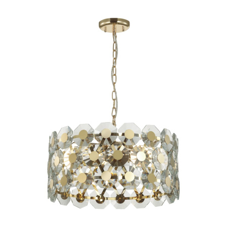 Люстра E14 6*40W TOKATA золотой/хрусталь ODEON LIGHT