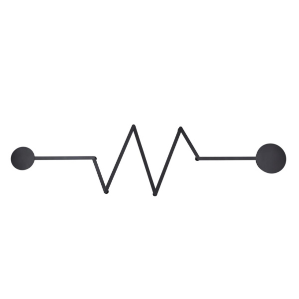 Настенный св-к IP20 LED 36W 2285Лм 3000K ZIP черный/металл ODEON LIGHT
