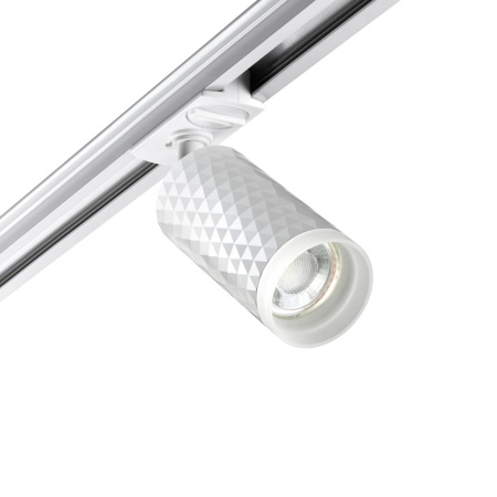 Св-к трековый однофазный двухжильный IP20 GU10 9W 220V BRILL белый NOVOTECH