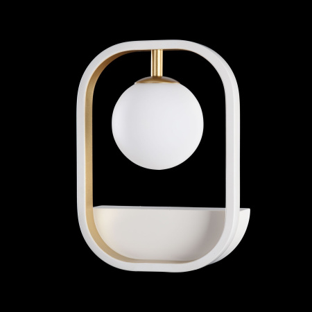 Бра 1*G9 40Вт Белый с Золотом IP22 Avola MOD431-WL-01-WG Maytoni