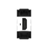 Розетка HDMI черная (механизм) Livolo