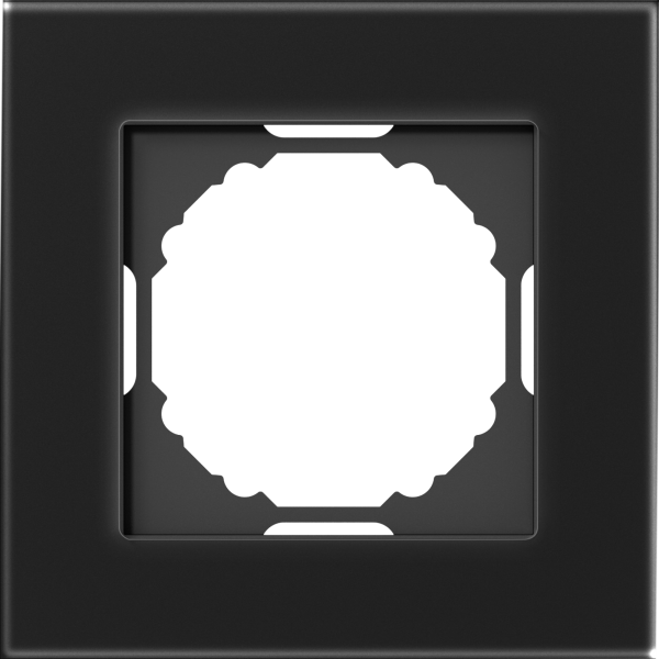 Donel A07 Natural Чёрное стекло рамка 1-я, серия DB