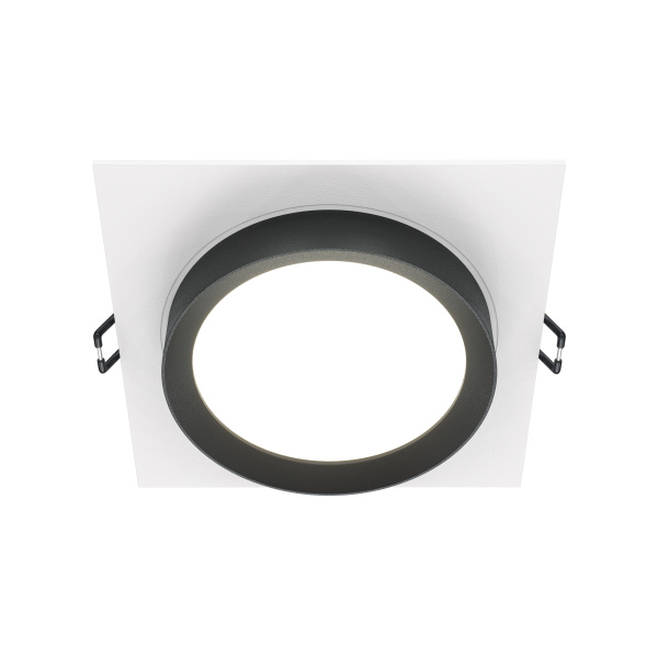 Встраиваемый светильник 1*GX53 15Вт Бело-черный IP20 Downlight DL086-GX53-SQ-WB Technical Maytoni